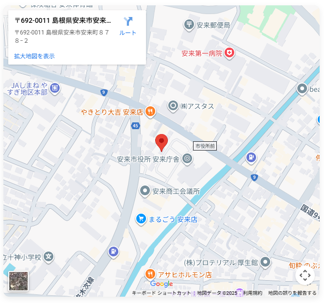 地図表示