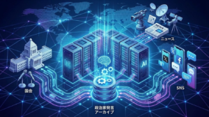 政治家発言アーカイブ | 自動収集システムで国会・ニュース・SNSを一元管理